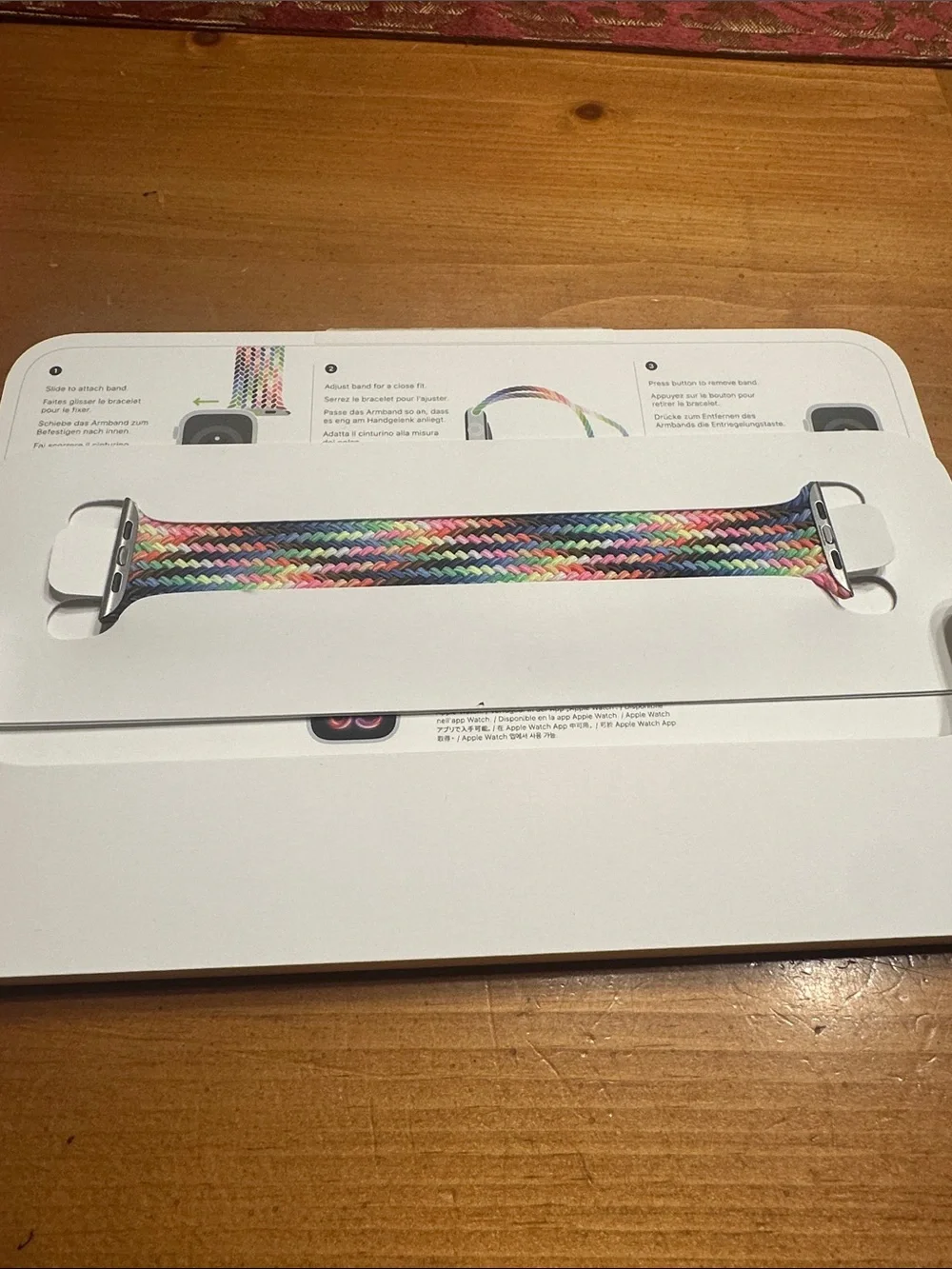Apple Braided Solo Loop Watch Band - Multicolor